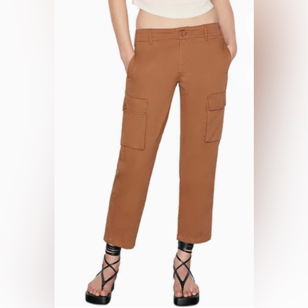 Womens Fit Pocket Cropped Pants